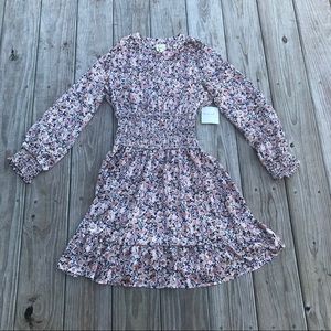 Fig & Flower Long Sleeved Floral Dress